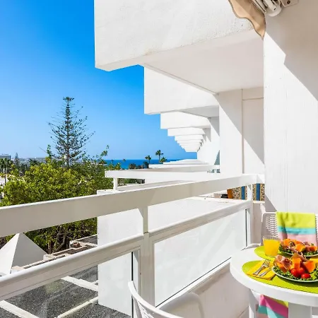 302 Modern, Light, Comfortable Studio With Swimming Pool Playa de las Americas  Zewnętrze zdjęcie